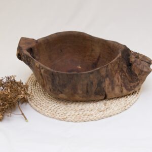 Unikalna drewniana misa z gruszy.